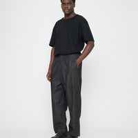 Drop-Crotch Trouser - Soft Denim Edition - FW26 - Black