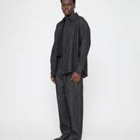 Unisex Dolman Shirt - Soft Denim Edition - FW26 - Black