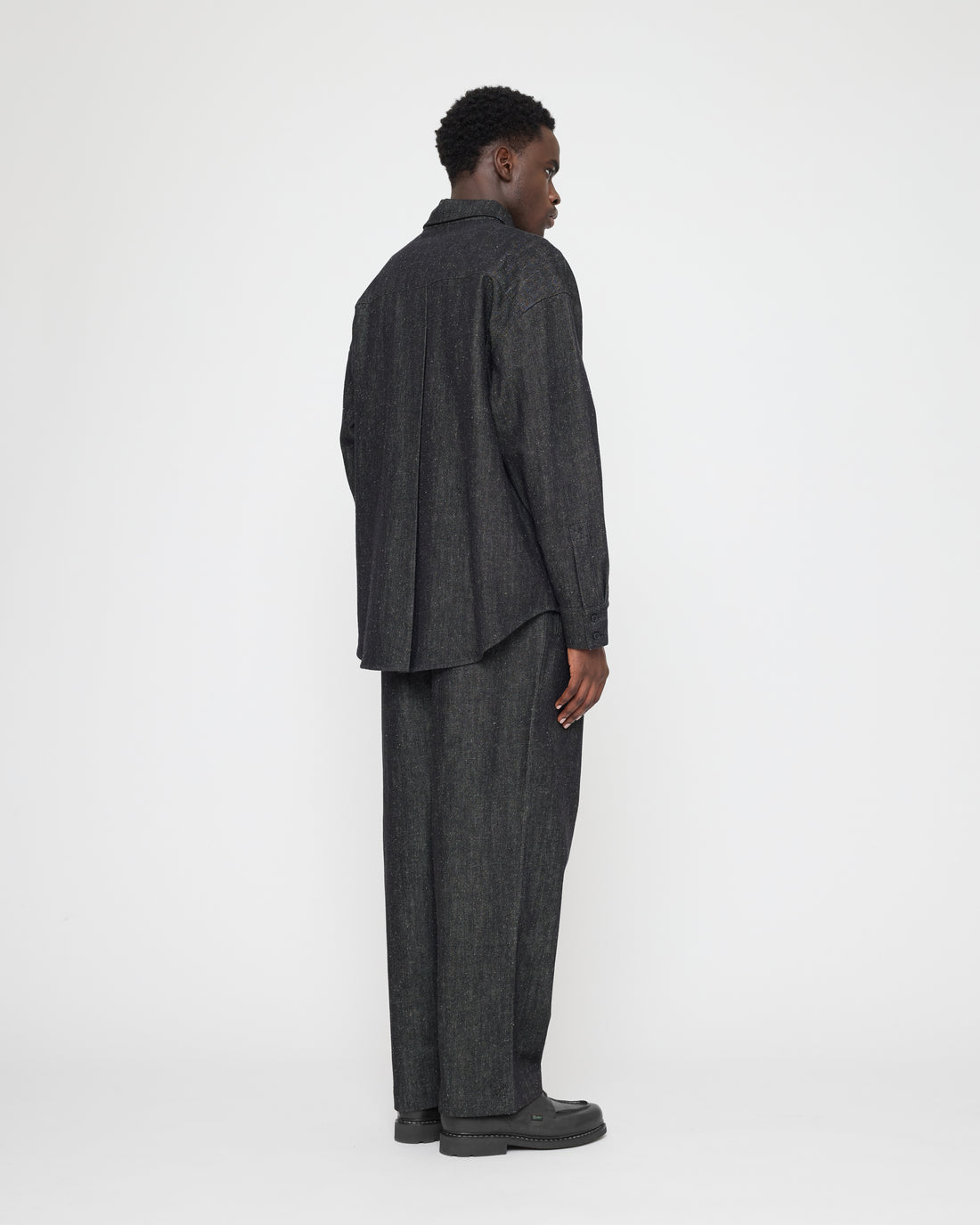 Unisex Dolman Shirt - Soft Denim Edition - FW26 - Black