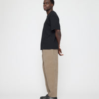 Signature Elastic Pull-Up Trouser - Brushed Twill Edition - Umber