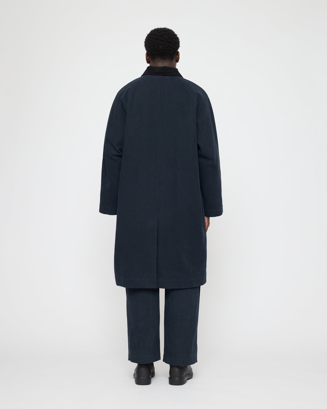 Signature Fall Duster - Brushed Canvas Edition - Navy