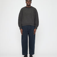 Signature Poet Sleeves Sweater - Yak Edition - Charcoal