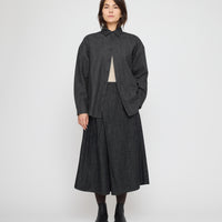 Unisex Dolman Shirt - Soft Denim Edition - FW26 - Black