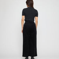 Collared Short Sleeves - FW26 - Charcoal