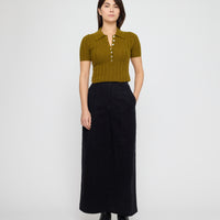 Collared Short Sleeves - FW26 - Kelp