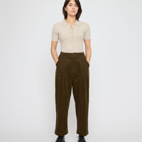 Collared Short Sleeves - FW26 - Sand Beige