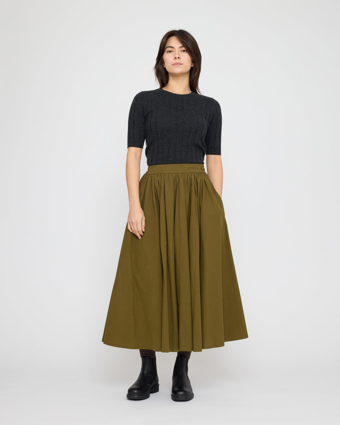 Prairie Skirt - FW26 - Kelp