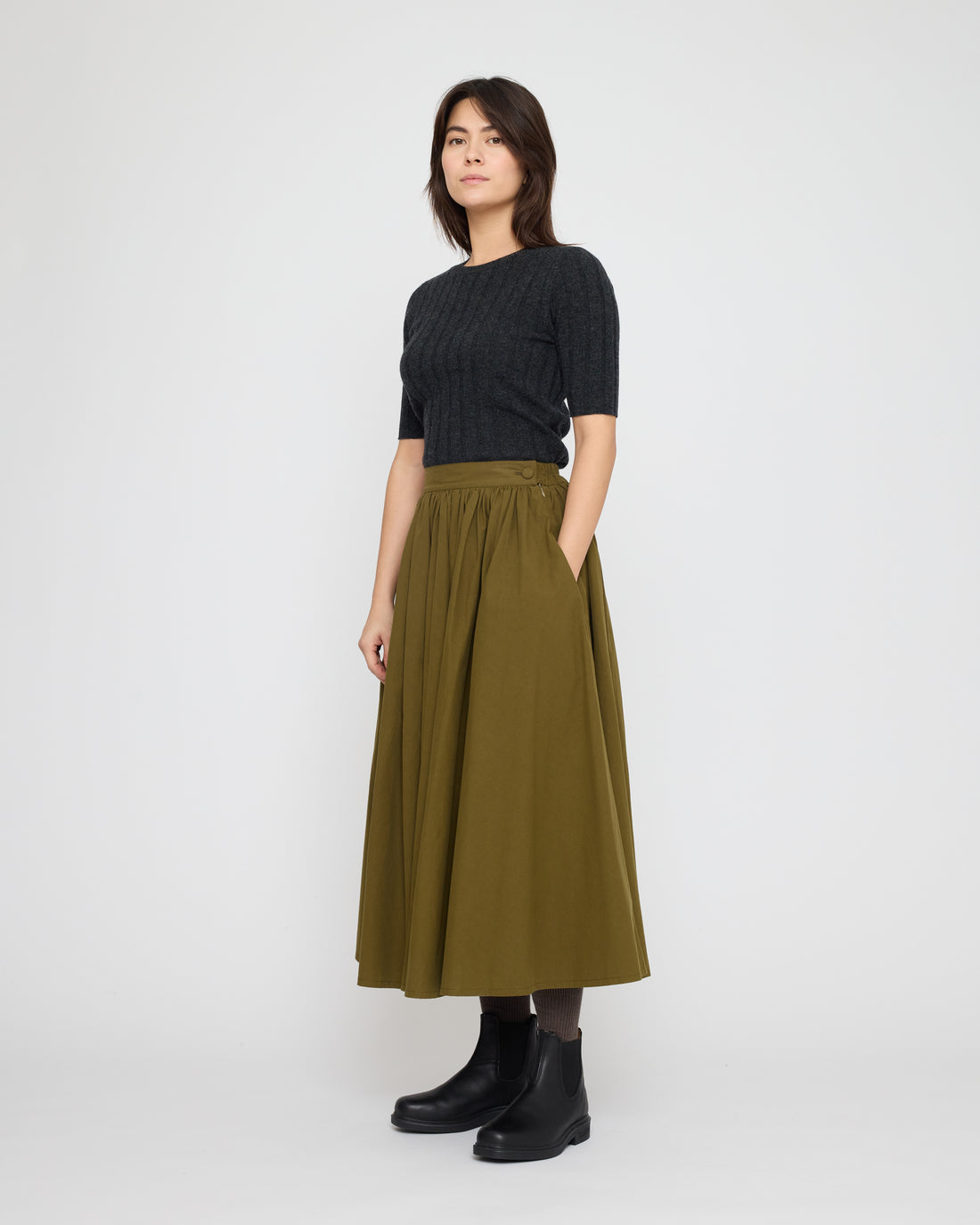 Prairie Skirt - FW26 - Kelp