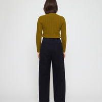 Straight Legged Trouser - FW26 - Black