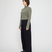 Yak Mock Neck Long Sleeves - FW26 - Pistachio