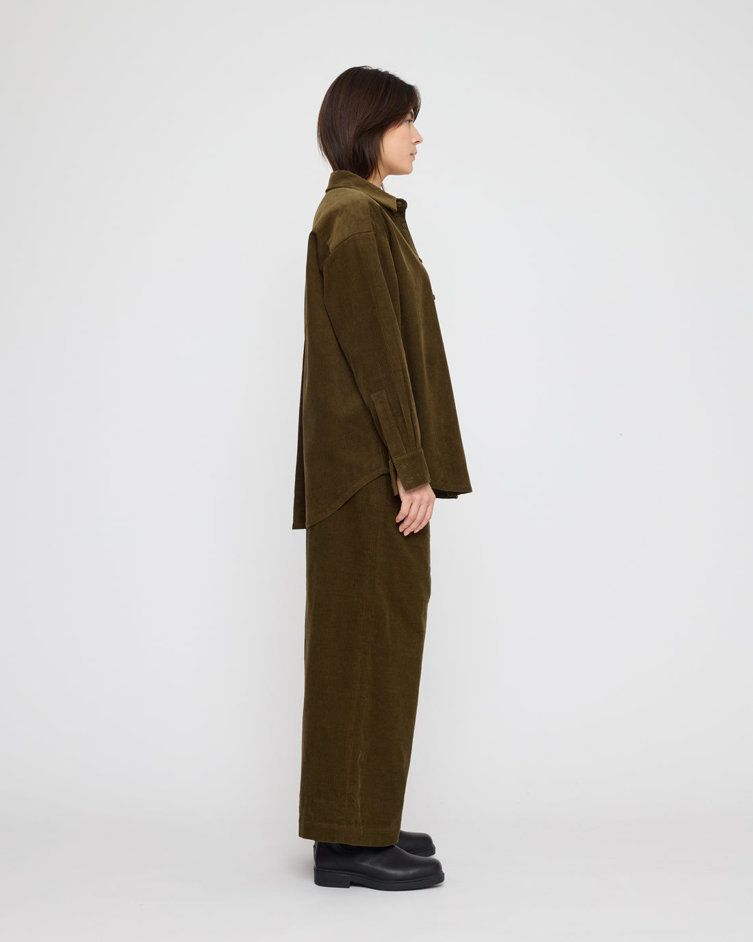Unisex Dolman Shirt - Corduroy Edition - FW26 - Olive Corduroy