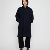 Signature Wool Duster - Navy