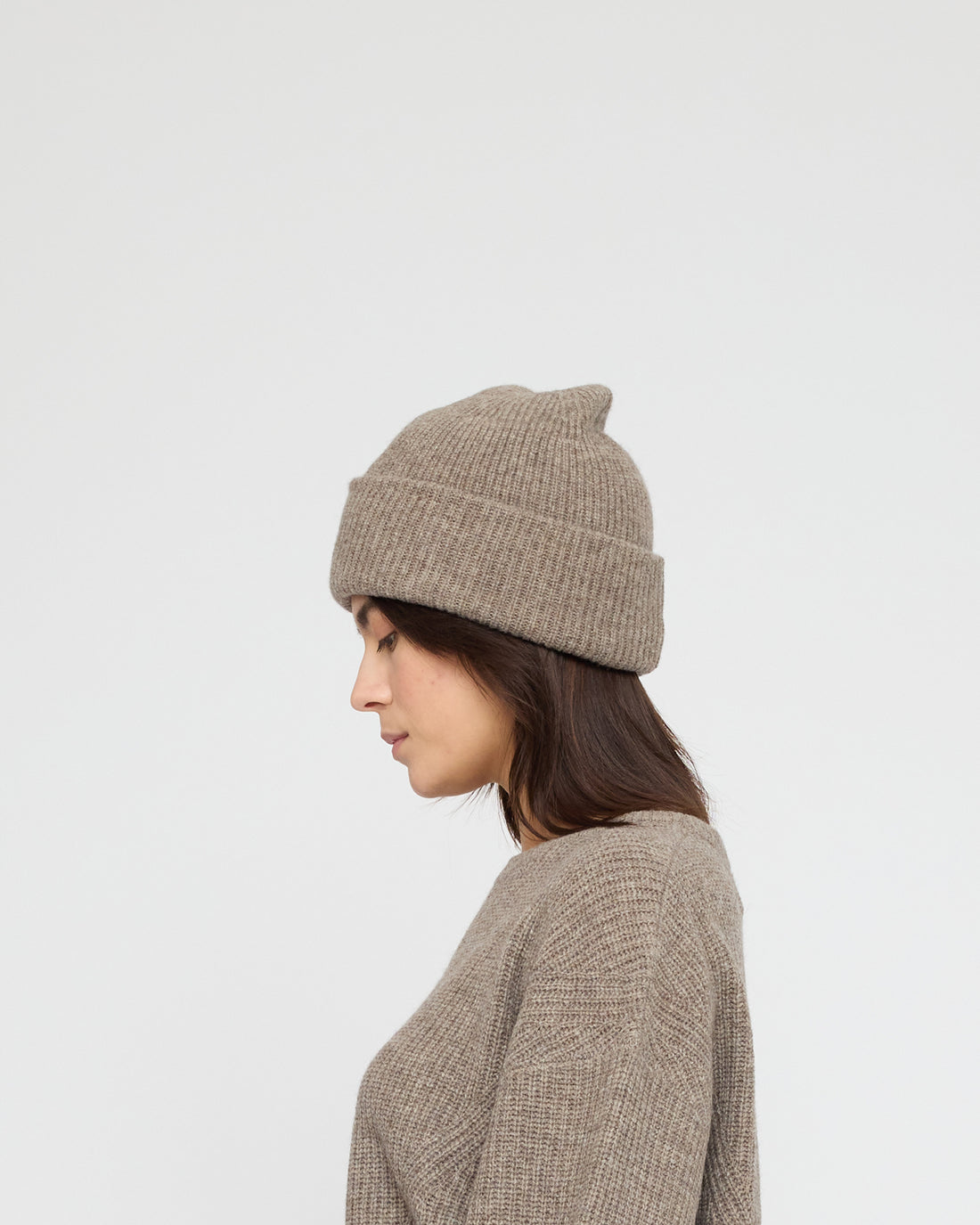 Signature Yak Beanie - Taupe