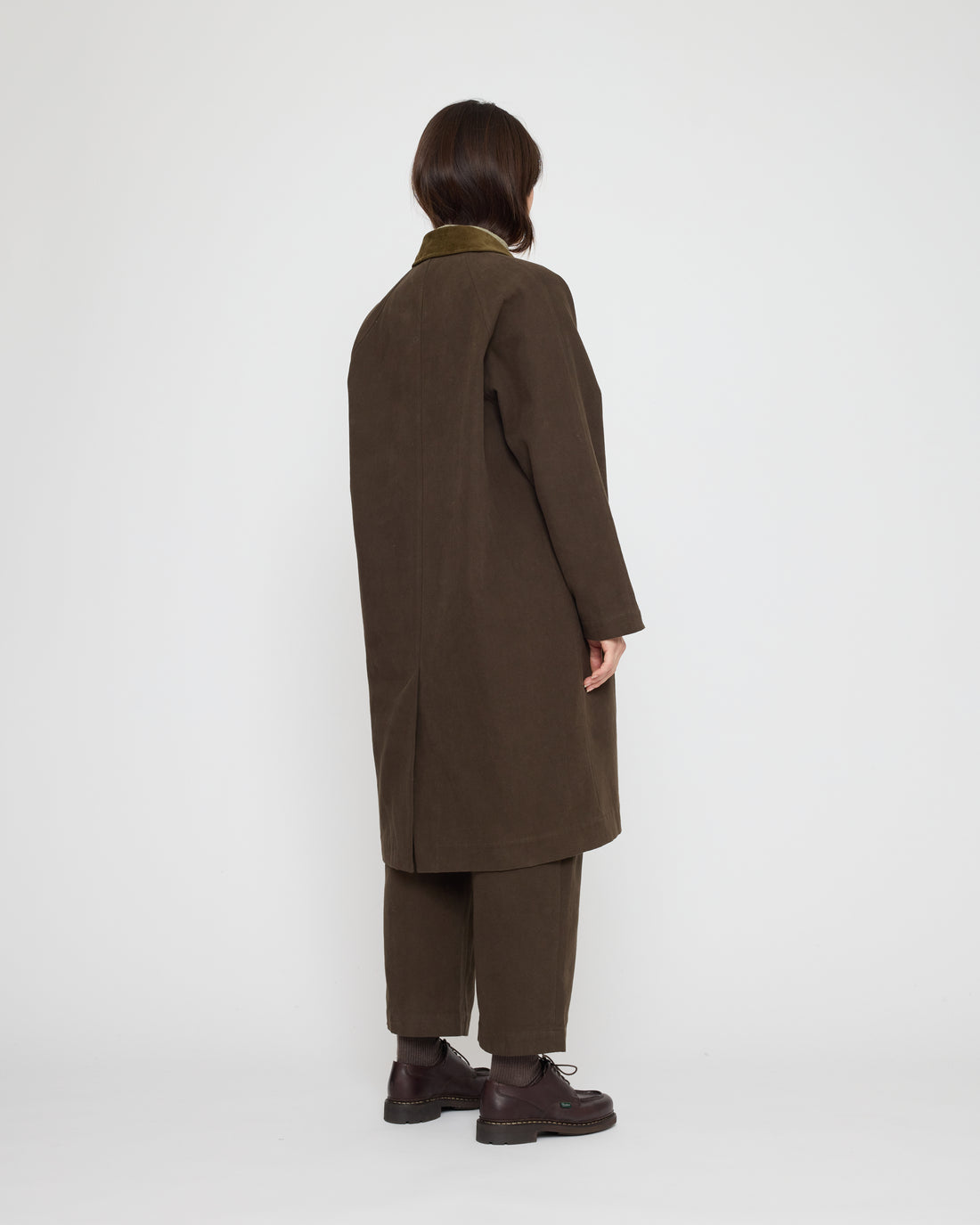 Signature Fall Duster - Brushed Canvas Edition - Taupe Brown