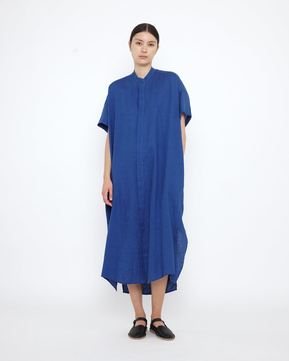 Linen Shirtdress - SS25 - Cobalt