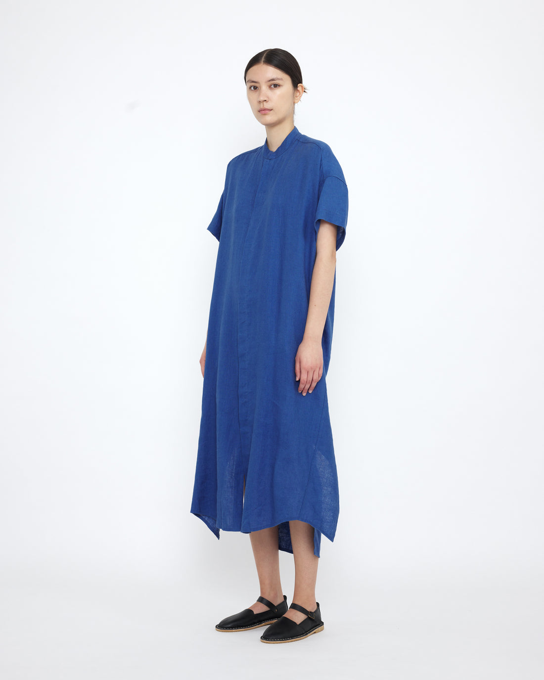 Linen Shirtdress - SS25 - Cobalt