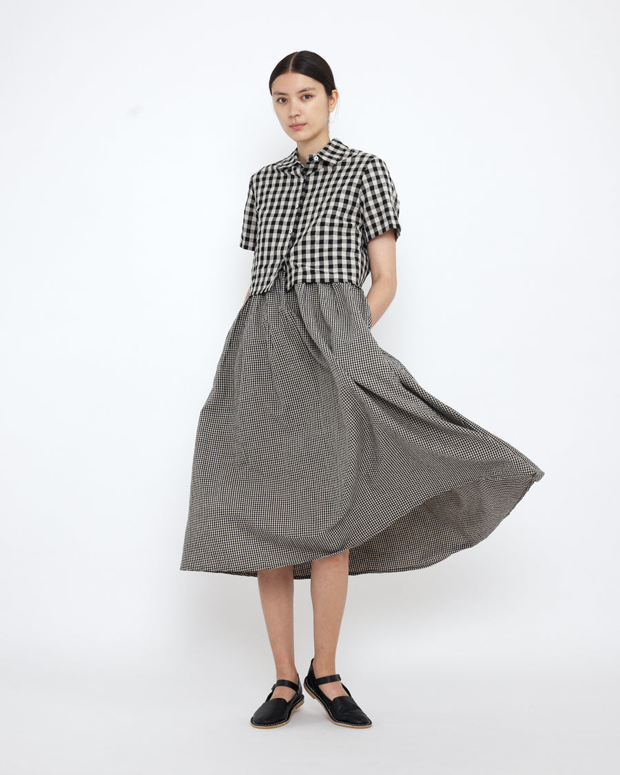 Gingham V-Neck Playdress - SS25 - Gingham