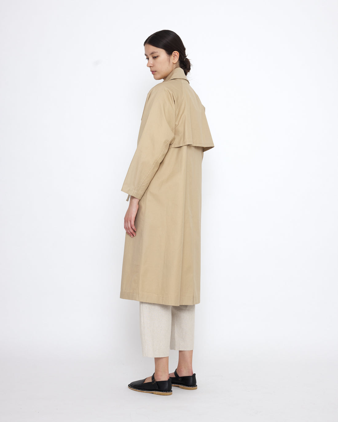 Spring Overcoat - SS25 - Tan Beige