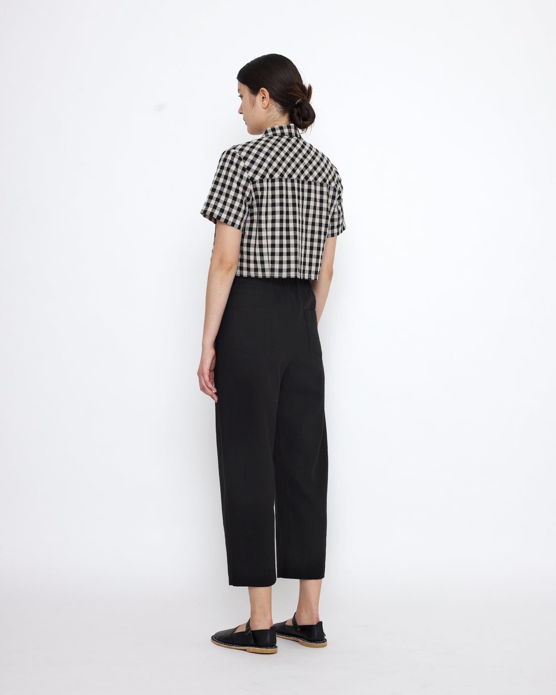 Gingham Cropped Shirt - SS25 - Gingham