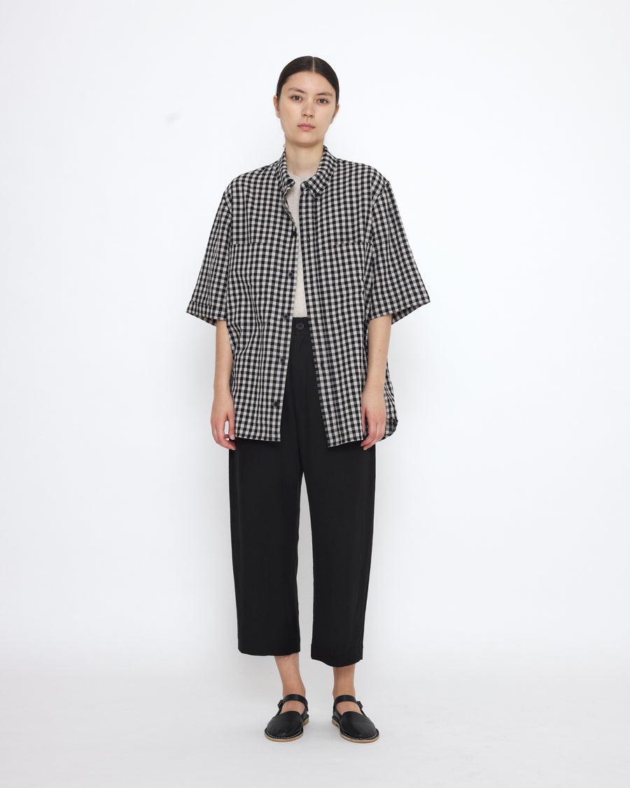 Gingham Double Pocket Shirt - SS25 - Gingham
