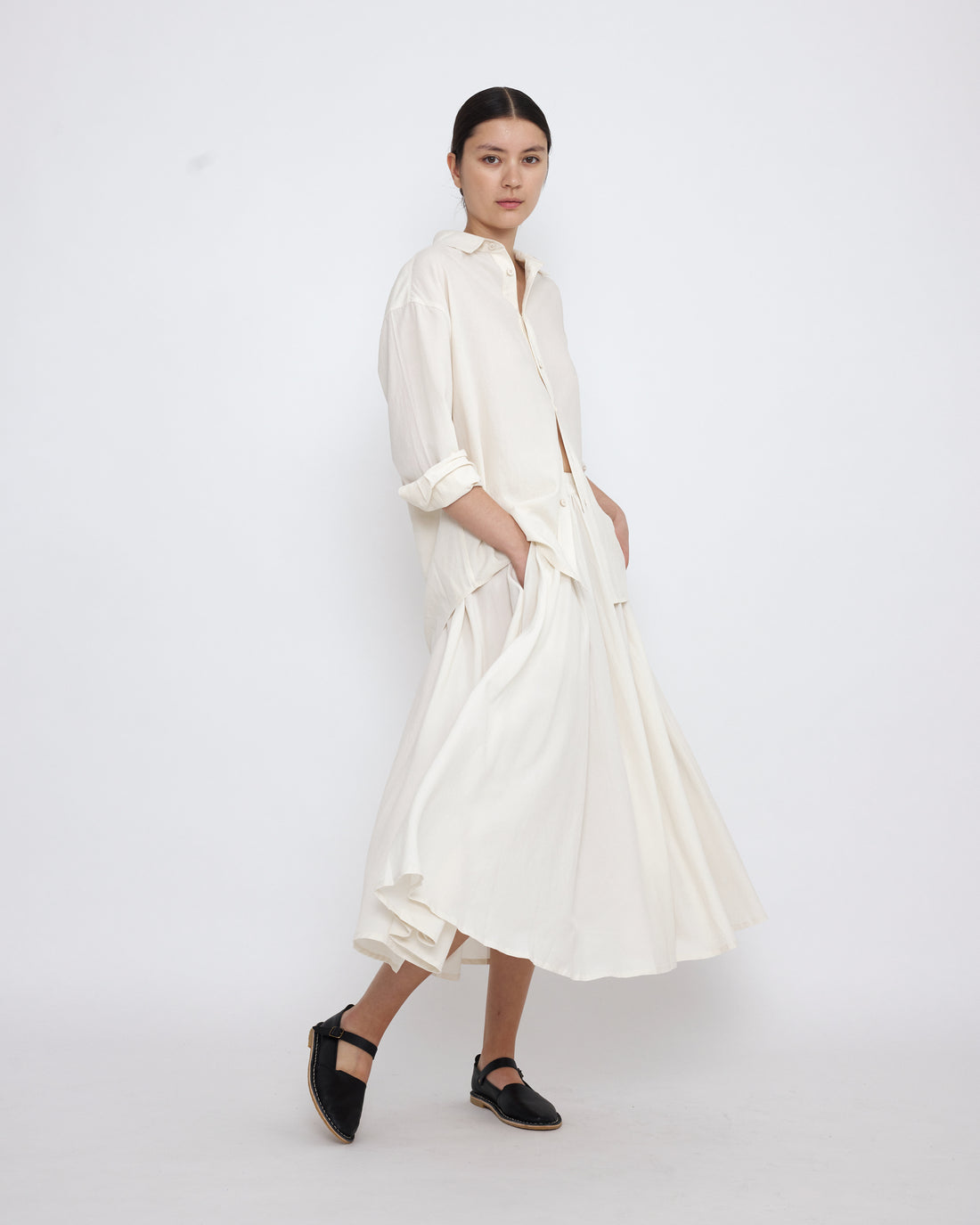 Soft Prairie Skirt - SS25 - Antique White