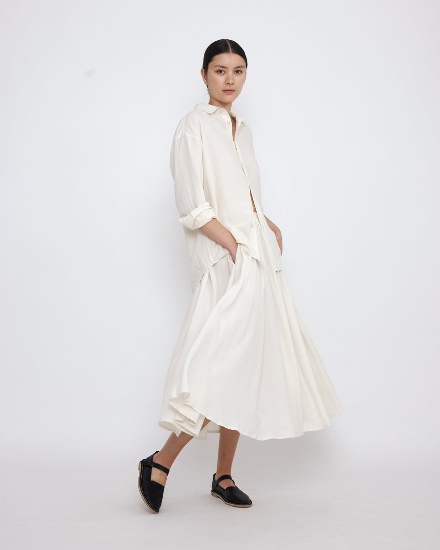 Soft Prairie Skirt - SS25 - Antique White