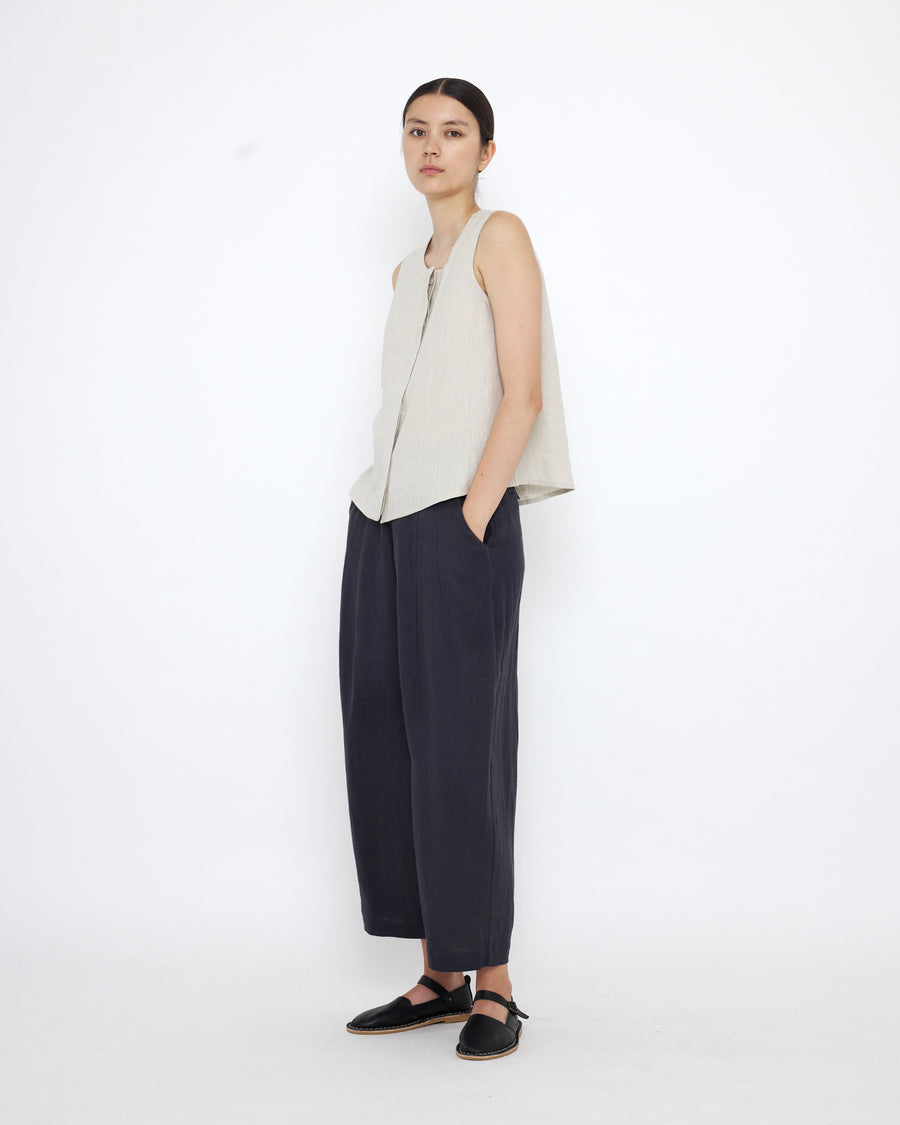 Linen Playtop - SS25 - Sand Beige