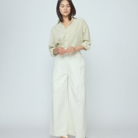 Striped Dolman Shirt - SS26 - Mustard Stripes