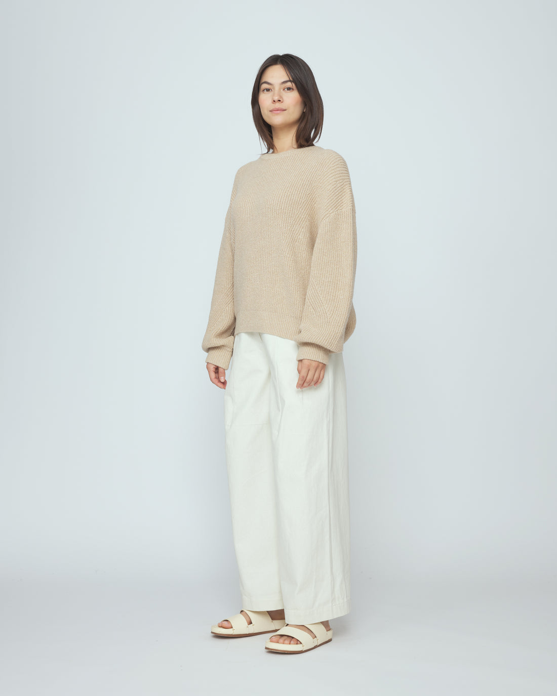 Spring Poet Sweater - SS26 - Chickpea