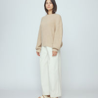 Spring Poet Sweater - SS26 - Chickpea