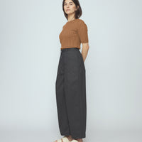 Ribbed Short Sleeves - SS26 - Rust