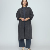 Fall Duster - SS26 - Spotted Washed Black