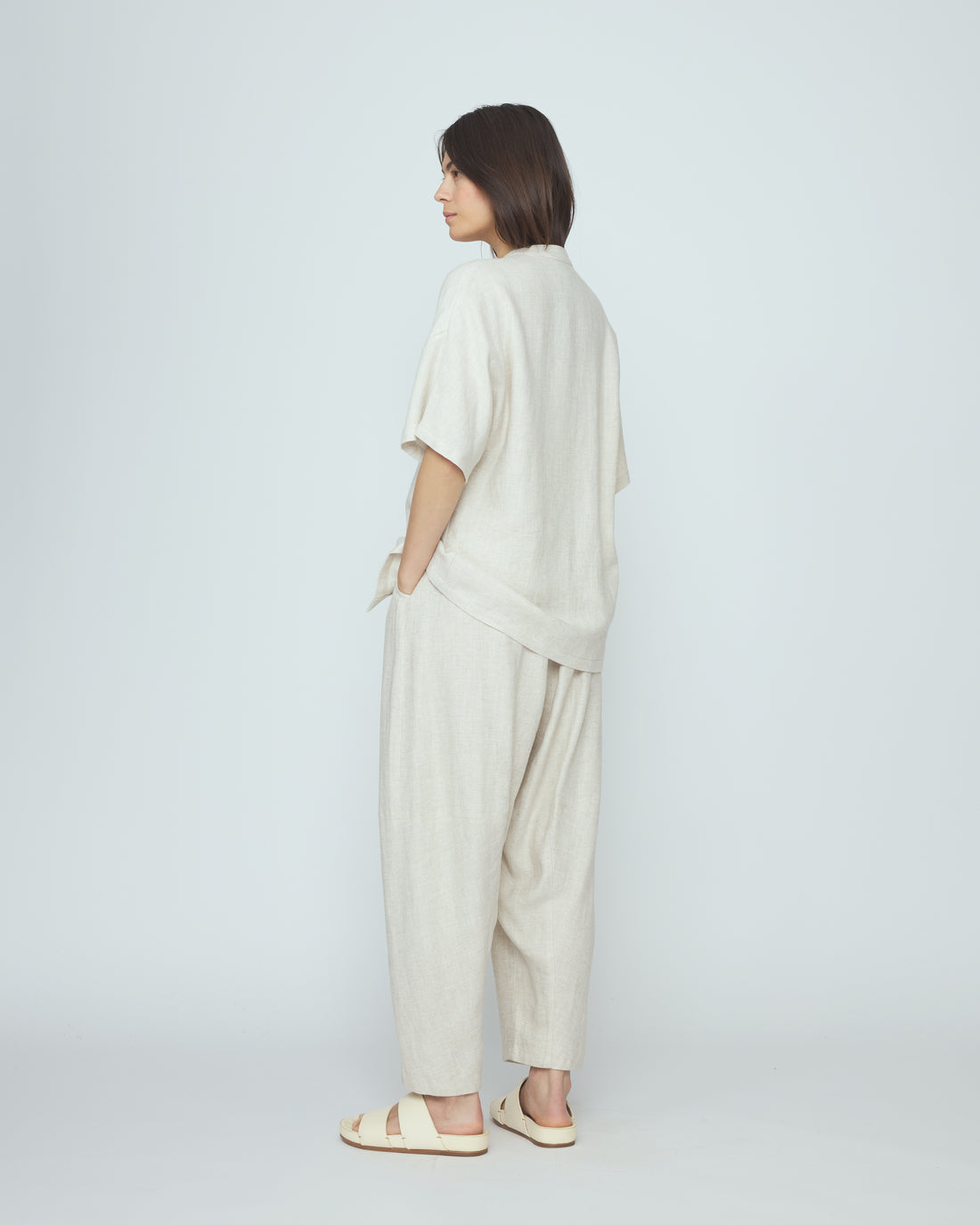 Panel Pocket Shortsleeves - SS26 - Oatmeal