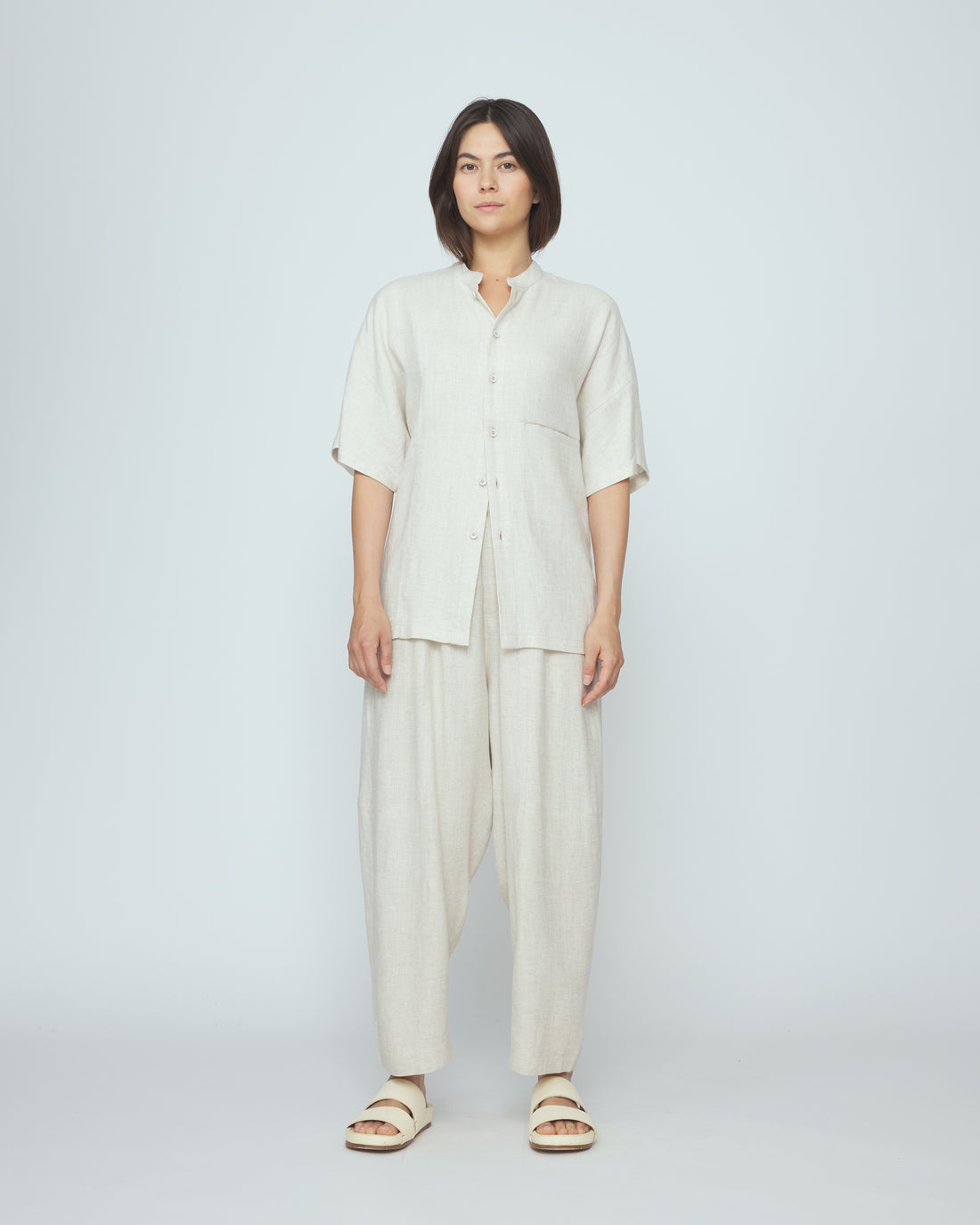 Panel Pocket Shortsleeves - SS26 - Oatmeal