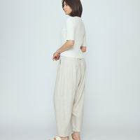 Ribbed Short Sleeves - SS26 - Off-White