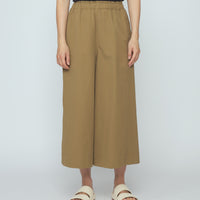Elastic Culotte - SS26 - Tan Brown