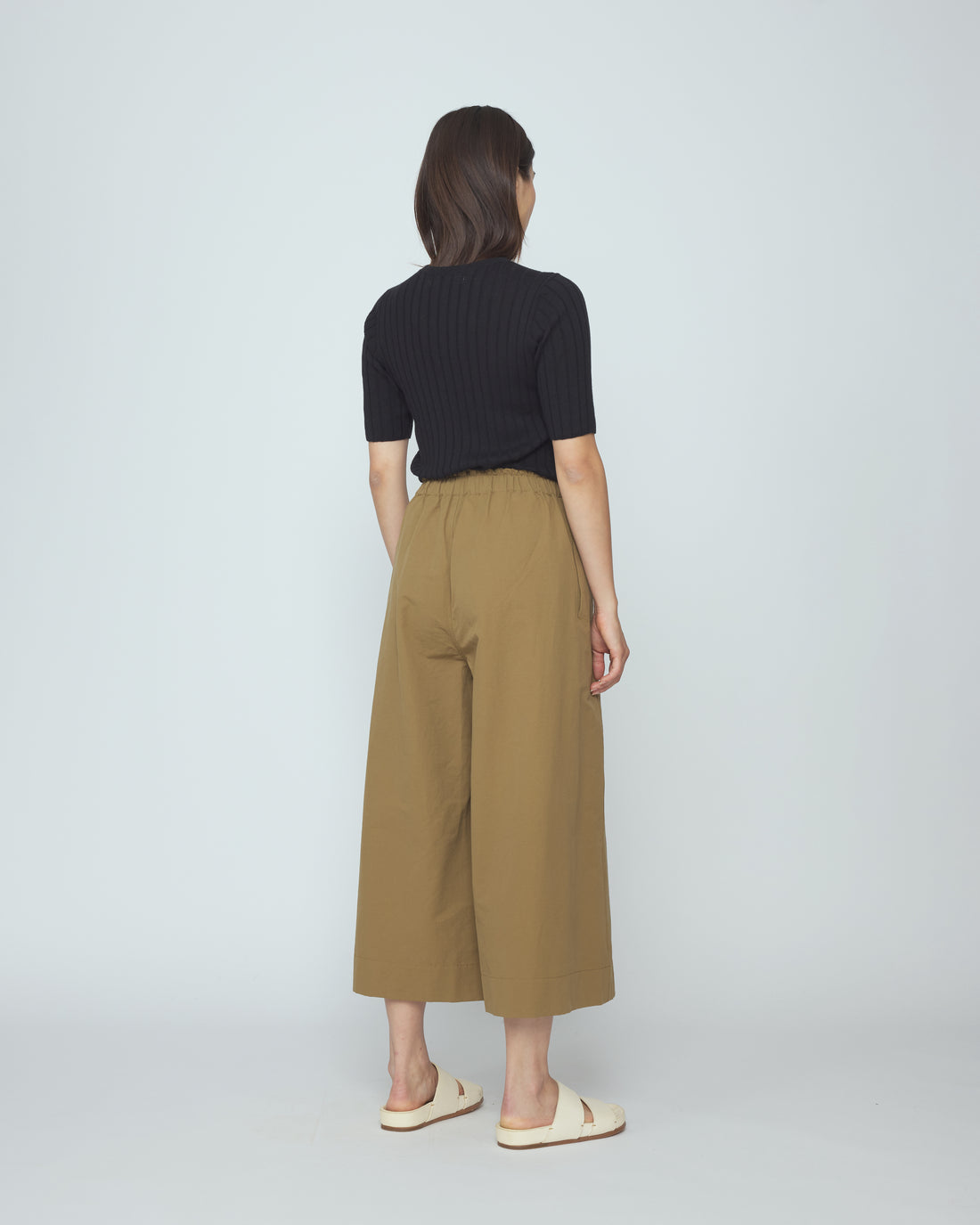 Ribbed Short Sleeves - SS26 - Black