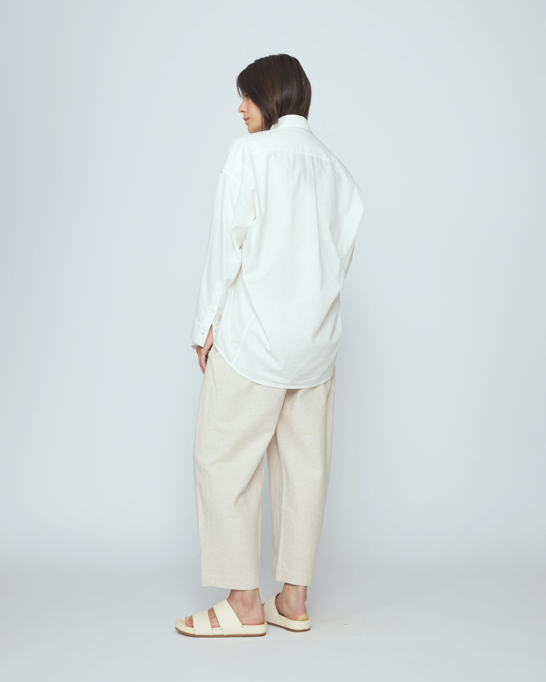 Signature Cocoon Dress Shirt - Off-White