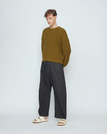 Spring Poet Sweater - SS26 - Kelp