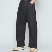 Curve Legged Work Trouser - SS26 - Charcoal Black