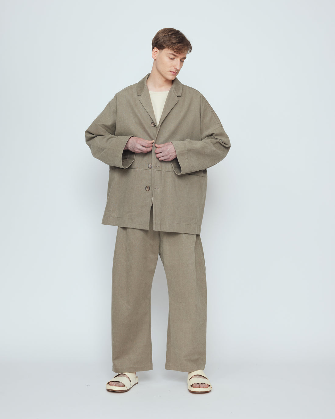 Oversized Blazer - SS26 - Umber