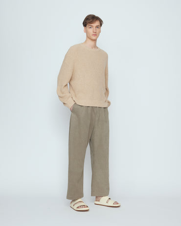 Spring Poet Sweater - SS26 - Chickpea