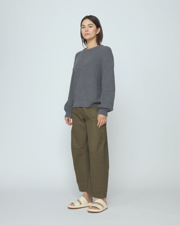 Spring Poet Sweater - SS26 - Ash Gray