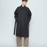 Spring Trench Overcoat - Waxed Edition - SS26 - Charcoal