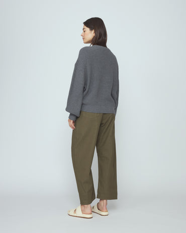 Spring Poet Sweater - SS26 - Ash Gray