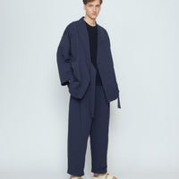 Spring Wrap Coat - SS26 - Navy