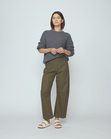 Spring Poet Sweater - SS26 - Ash Gray