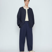 Lantern Shirt Jacket - SS26 - Navy Black