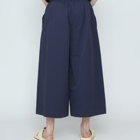 Elastic Culotte - SS26 - Navy