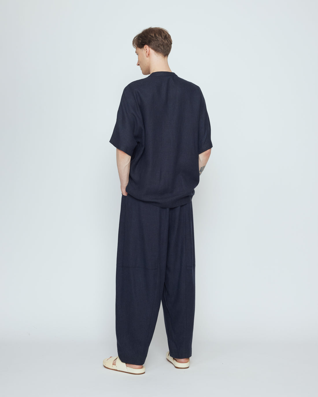 Panel Pocket Shortsleeves - SS26 - Navy Black